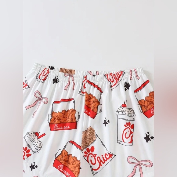 Women’s Two Piece Graphic PJ Set ~ NEW NEVER WORN ~ Size XXL | Polyester - Picture 8 of 14